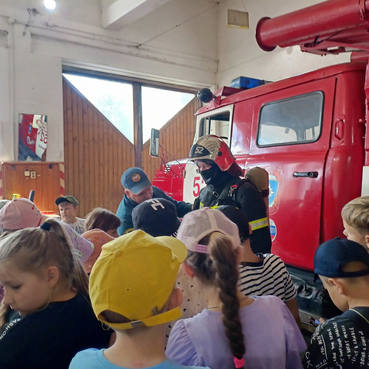 Экскурсия в ПСЧ-52